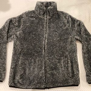 Uniqlo Fleece Full Zip Jacket Dark Grey Small